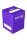 Deck Case 100+ Standardgröße Violett
