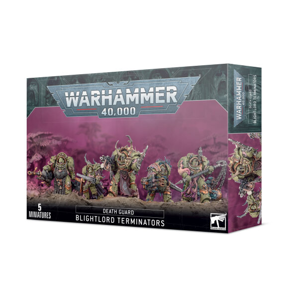 Death Guard: Blightlord Terminators / Pestgarde-Terminatoren