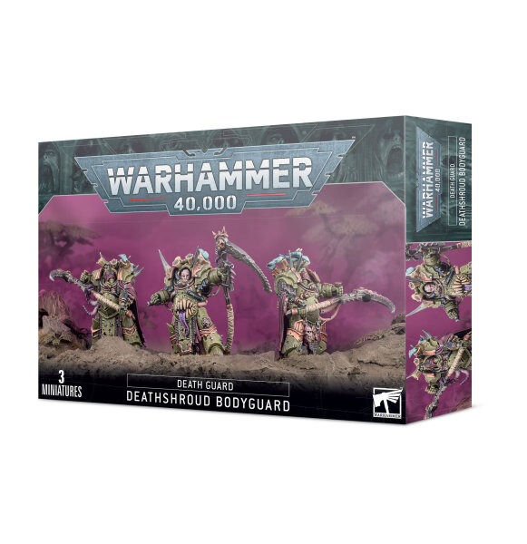 Death Guard: Deathshroud Terminators (Bodyguard) / Todesschleier-Terminatoren (Leibgarde)